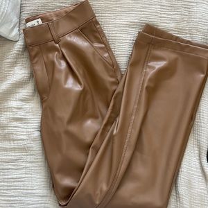 Abercrombie and Fitch pleather pants